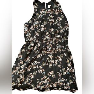 Pattern Halter Dress